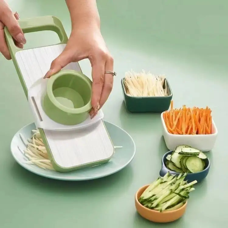 5in1 Vegetable Stainless Steel Cutter