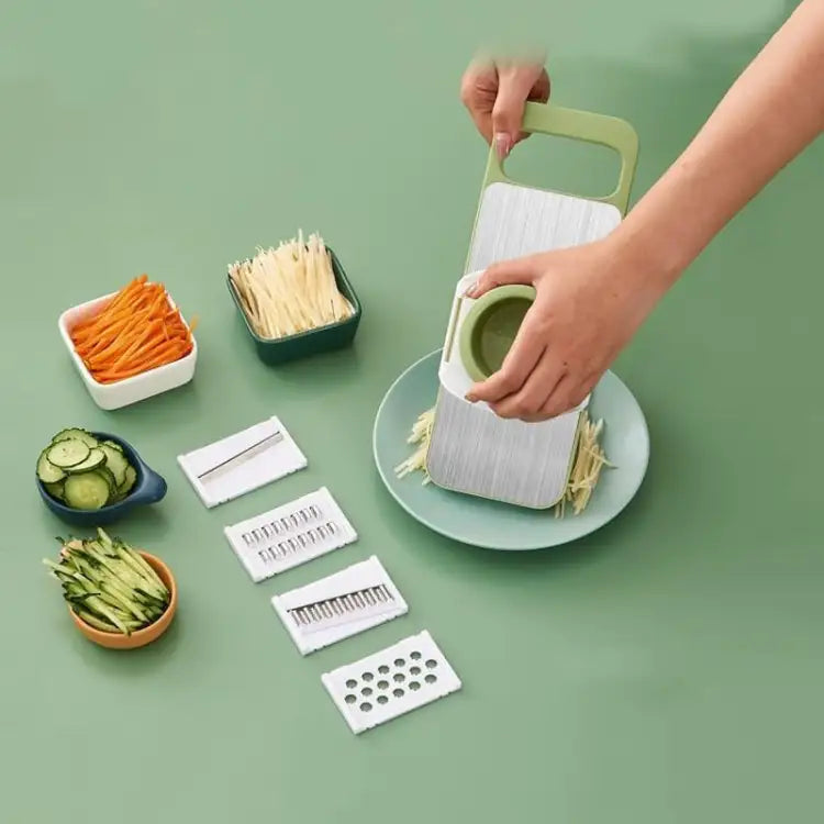 5in1 Vegetable Stainless Steel Cutter